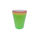 Reusable Cups 3 pack Assorted Colours
