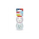 NUK Silicone Space Night Soother Girl - 2 Pack