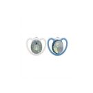 NUK Silicone Space Night Glow Soother (0-6 Months) - 2 Pack