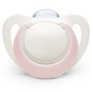 NUK Silicone Star Soother Pink (0-6 Months) - 1 Pack