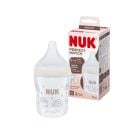 NUK Perfect Match Baby Bottle – 0+ Months Teat, Slow Flow, 150ml - Rainbow
