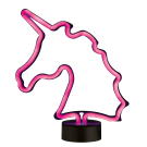 Neon LED Light Unicorn - Pink