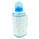 USB Bottle Warmer Polka Dots Blue