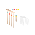 4 Player Wooden Croquet Set 