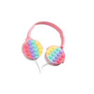 Volkano Kids Rainbow Popper Aux Headphones