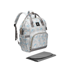 Totes Babe Alma Diaper Backpack Leafy - Grey