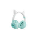 Whisker Series Bluetooth Cat Ear Headphones - Aqua