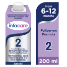 Infacare Stage 2 Ready to Drink Infant Formula - 200ml 