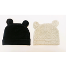 INFANT WINTER HAT SET NAVY BLUE AND GREY