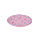 Round Rug - Pink Hearts 