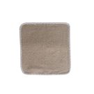 Organic Cotton Washcloths – Beige / Pink Embroidery