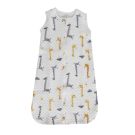 Quilted Cotton Sleep Sac - Giraffe 0-6m