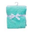 Bonbebe Waffle Fleece Blanket-Aqua