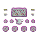 Home Metal Tea Party Set in Flamingo Design
