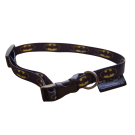 Batman Webbing Dog Collar