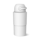 Magic Heka L Nappy Bin - White