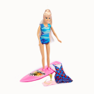 Caylee Beach Doll Playset with Blonde Hair