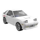 CADA Mazda RX7-FC White 66 Piece