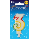 Rainbow Candle Number 3