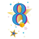 Birthday Card Age 8