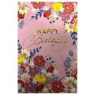 Card Group Flowery Birthday Card
