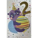 Birthday Card 2nd Fun Pet