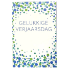 Card Group Blue Gelukkige Verjaarsdag Card