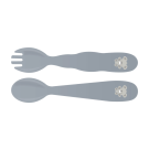Le Petit 2-Piece Grey Children's Flatware Set