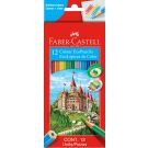 Faber-Castell 12 Eco Colour Pencils Without Sharpener