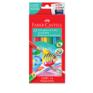 Faber-Castell 12 Full Aquarelle Colour Pencil 