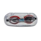 Aqua2ude Racer Red Swimming Goggles