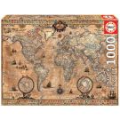 Educa Antique World Map Puzzle 1000pc