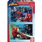 Educa Spider-man Puzzles 2x100pc