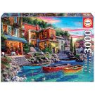 Educa Sunset in Como Puzzle 3000pc
