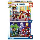 Educa Spidey & His Amazing Friends Puzzles 2x48pc