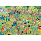 Jumbo Jan van Haasteren Dog Parkour Puzzle 1000 Piece