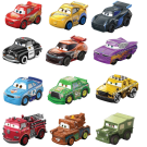 Disney And Pixar Cars Mini Racers Die-Cast Toy Vehicle Assorted 