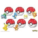 MEGA Pokémon Poké Ball Building Toy Kits with Action Figure for Kids, Assortment