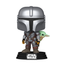 Funko Pop! Star Wars The Mandalorian With Grogu 