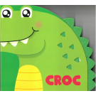 Shaped Felt Book - Crocodile