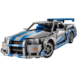 LEGO Technic 2 Fast 2 Furious Nissan Skyline GT-R (R34) Car (42210