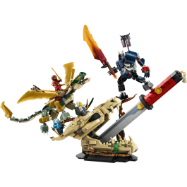 LEGO® NINJAGO® Battle At The Dragon's Blade Display (71871) | Toys