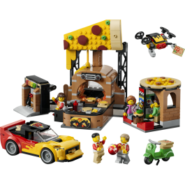 LEGO® City Pizza Delivery Experience With Vehicles (60496) | Toys