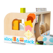 Melissa And Doug Slice and Stack Sandwich Counter