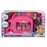 ​Enchantimals Doll and Accessories, Fashion Truck Playset, Doll and Bestie Animal Friend Figure, Truck, Trailer, and More, Kids Gifts