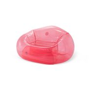 Intex Transparent Pink Beanless Bag Chair