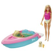 Barbie Doll and Boat Playset 