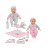 Reggies Baby Bella 35cm Twin Toddler Doll Set