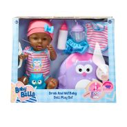 Reggies Baby Bella 40cm Drink and Wet Baby Doll Play Set