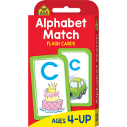 School Zone Alphabet Match Flash Cards Pack